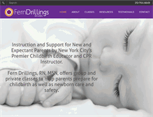 Tablet Screenshot of ferndrillings.com